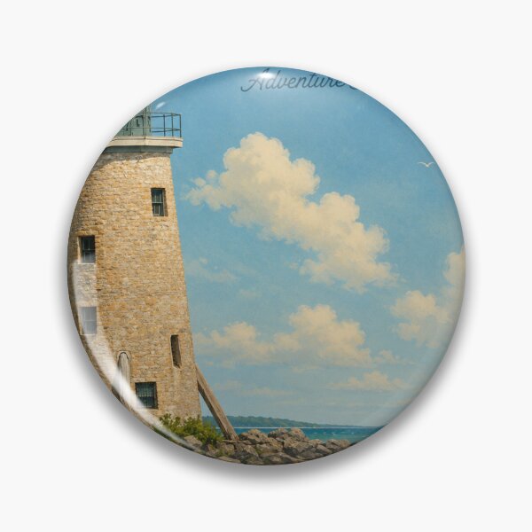 Item preview, Pelee Island Lighthouse designed and sold by greatlakesimage.