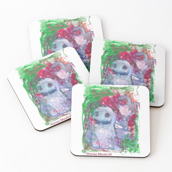 Item preview, Horus Cats Musical (Tempera Painting by ACCI) designed and sold by VanyssaGraphics.