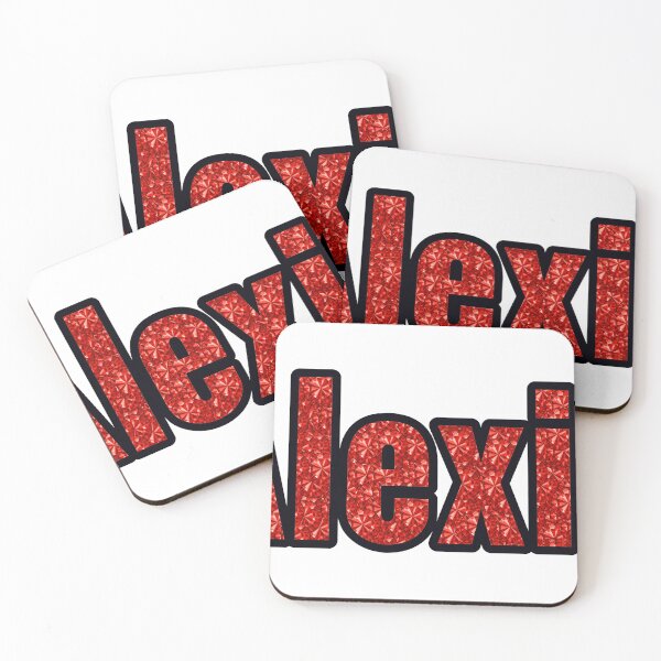 Item preview, Alexis Girl Name Red Rhinestone Texture designed and sold by TheIconSmith.