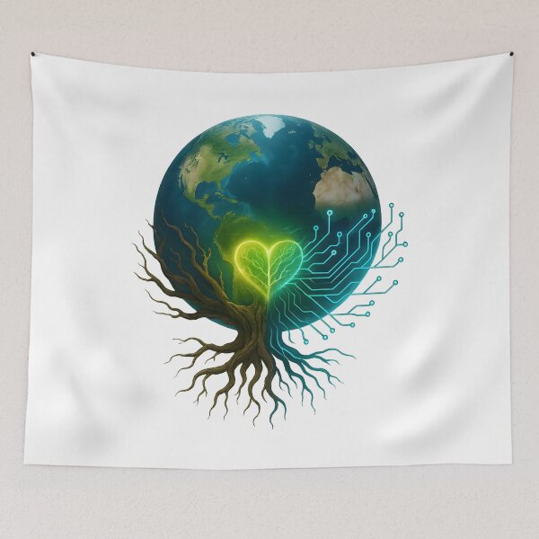 Item preview, Earth Heart Tree – Nature Imagination Design designed and sold by Yomere.