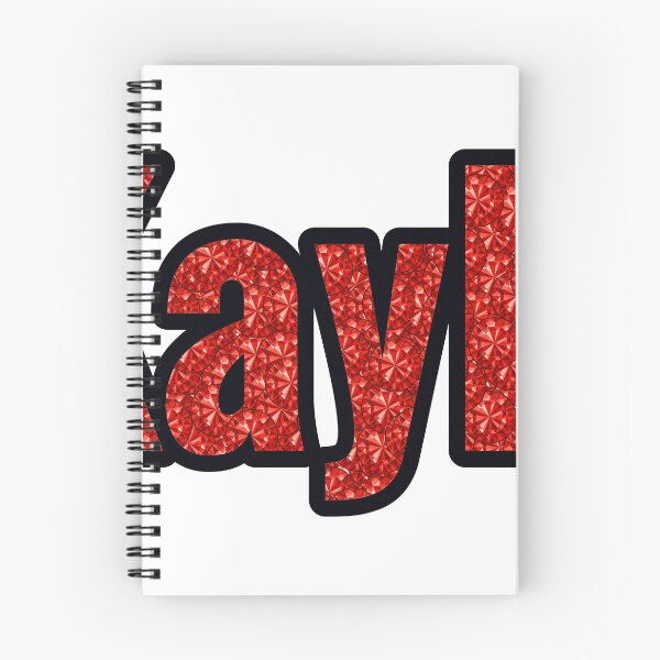 Item preview, Kayla Girl Name Red Rhinestone Texture designed and sold by TheIconSmith.