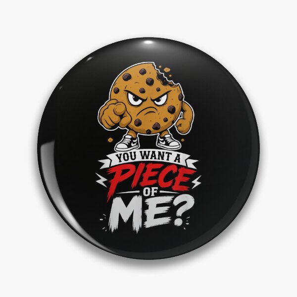 Item preview, You Want A Piece Of Me Angry Muscle Chocolate Chip Cookie designed and sold by Phil Ben.