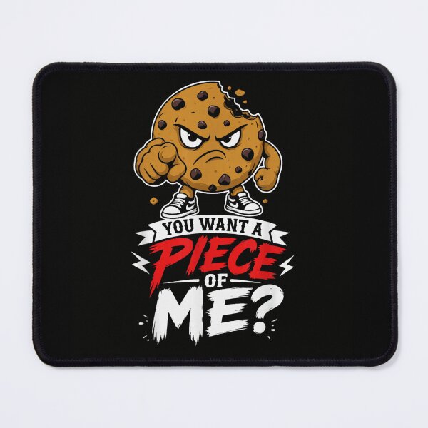 Item preview, You Want A Piece Of Me Angry Muscle Chocolate Chip Cookie designed and sold by Phil Ben.