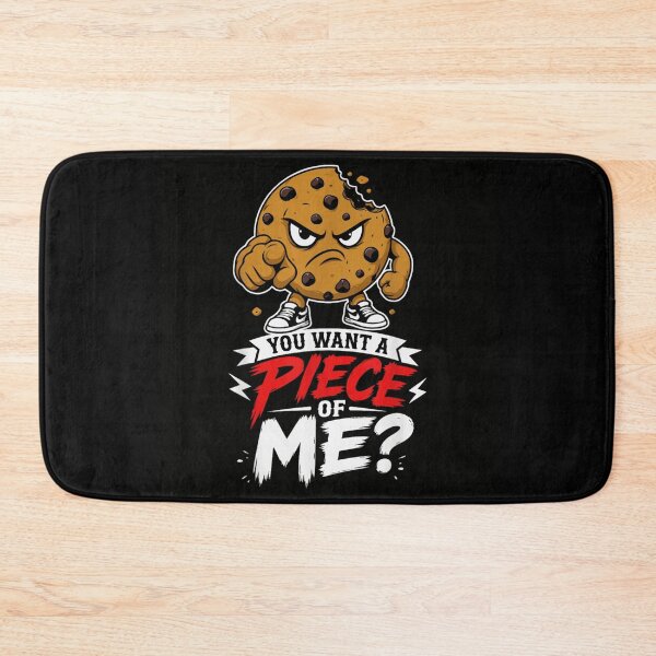 Item preview, You Want A Piece Of Me Angry Muscle Chocolate Chip Cookie designed and sold by Phil Ben.