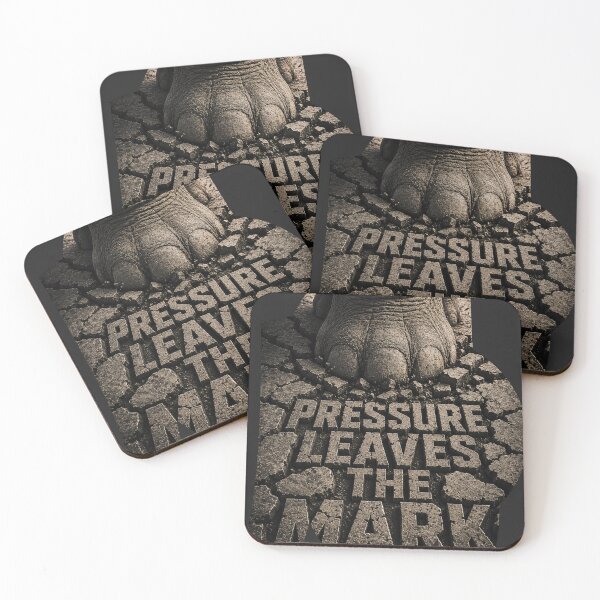 Item preview, Solo Founder Pressure Leaves The Mark Elephant Brutalist Art designed and sold by SavannaStrikes.