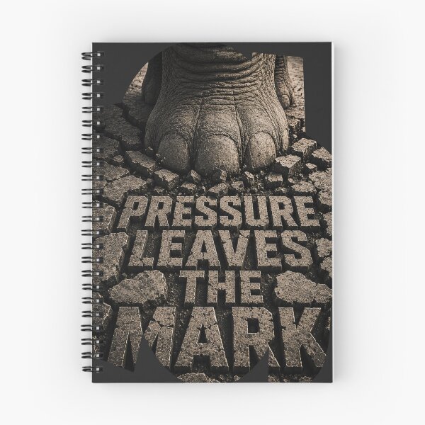 Item preview, Solo Founder Pressure Leaves The Mark Elephant Brutalist Art designed and sold by SavannaStrikes.