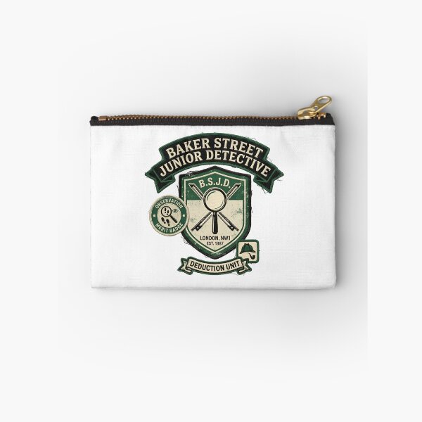 Item preview, Baker Street Junior Detective Merit Badges Sherlock Holmes Art designed and sold by Fenay Designs.
