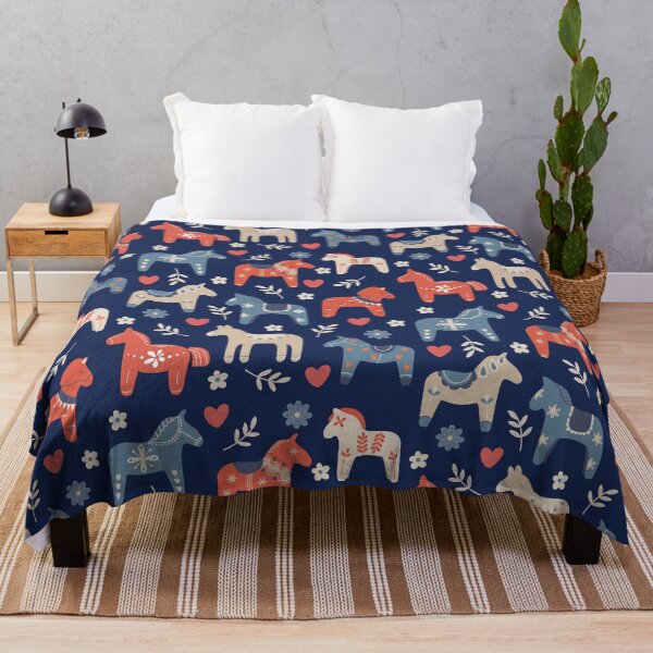 Item preview, Dala Horse Pattern designed and sold by AnulaArt.