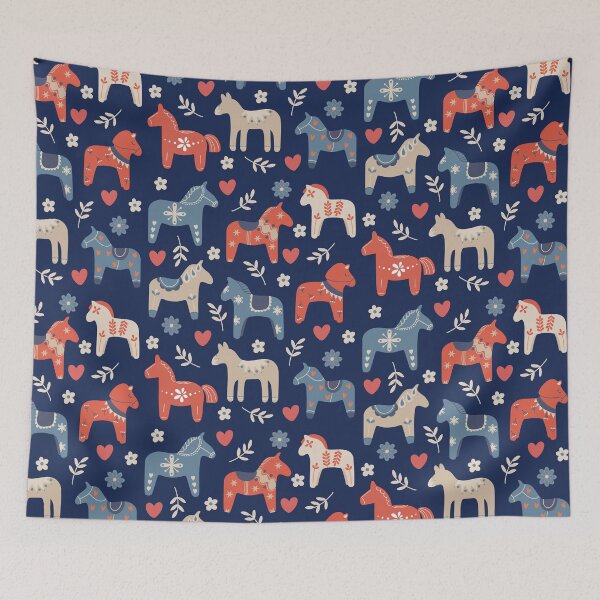 Item preview, Dala Horse Pattern designed and sold by AnulaArt.