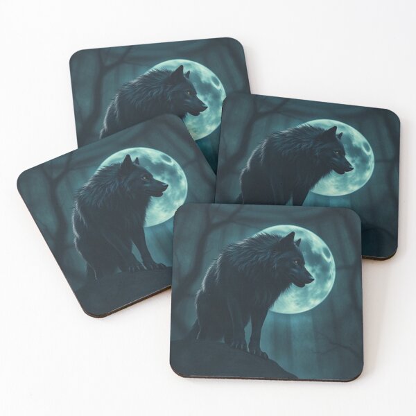 Item preview, Wolf moon designed and sold by Black Rose Products .