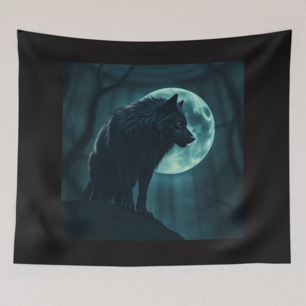 Item preview, Wolf moon designed and sold by Black Rose Products .