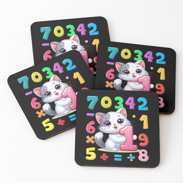 Item preview, Cat Number Day Cute Kawaii Kitten Maths Teacher Student School designed and sold by Antdoodle.