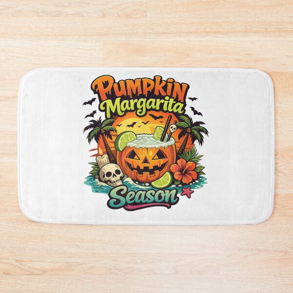 Item preview, Pumpkin Margarita Halloween Season Tropical Spooky Cocktail Drink Sunset Beach Vibe designed and sold by Phil Ben.