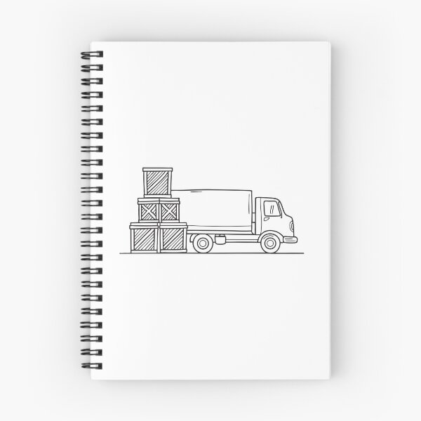 Item preview, Shipping Crates Next to Parked Truck designed and sold by rasagamastore.