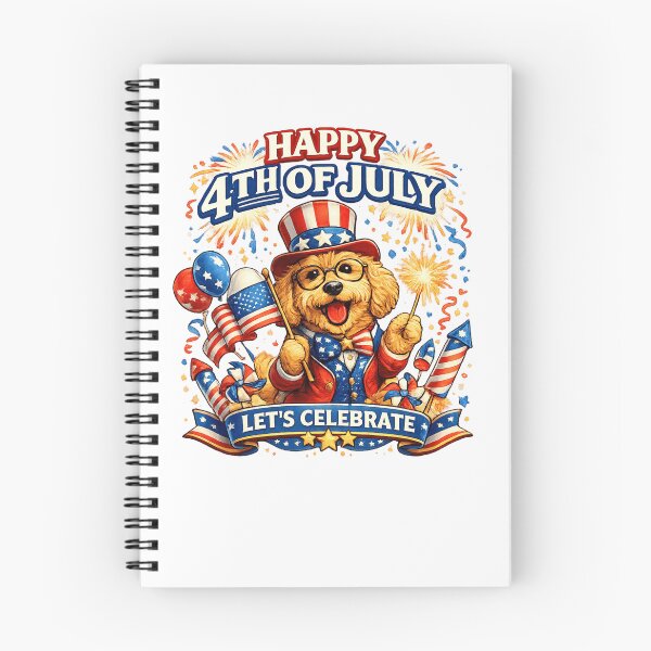 Item preview, Labradoodle 4th July Independence Day designed and sold by domdjs4239.