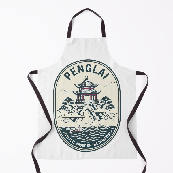 Item preview, Penglai Mythical Abode of the Immortals Vintage Badge designed and sold by k3rstman1.