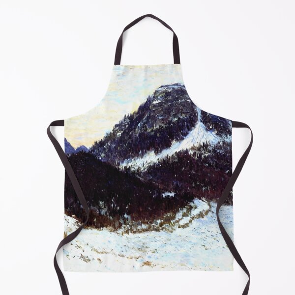 Item preview, Mount Kolsaas: Impression of Snow-Covered Peaks, Nordic Winter Light designed and sold by artdesignsnow.
