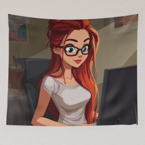 Item preview, The Artist Behind the Screen designed and sold by oanaunciuleanu.