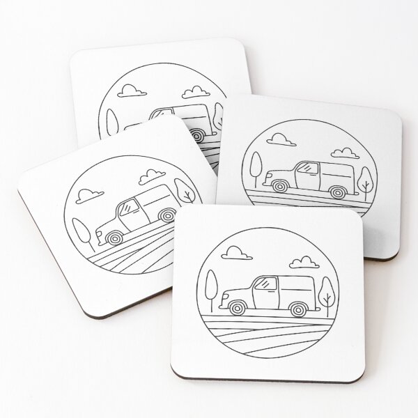 Item preview, Truck Stopped Along Country Dirt Road designed and sold by rasagamastore.