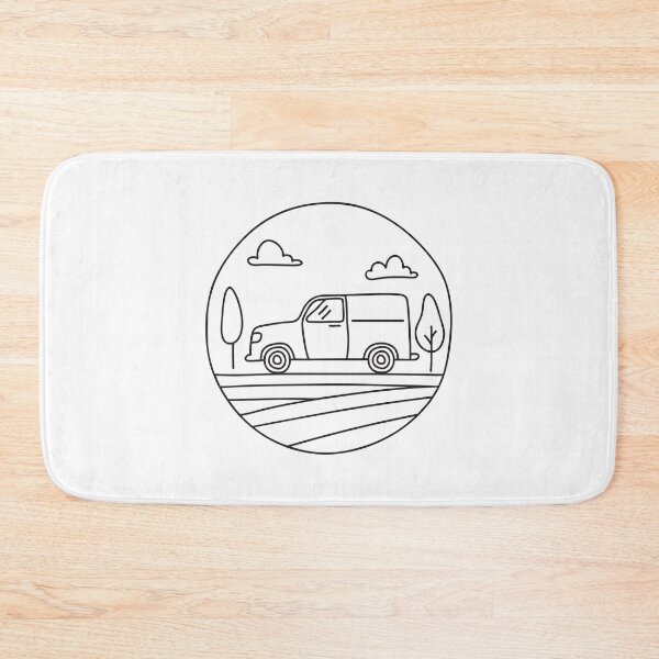 Item preview, Truck Stopped Along Country Dirt Road designed and sold by rasagamastore.