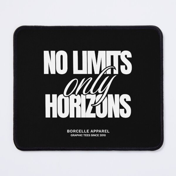 Item preview, No limits only horizons - Bold Retro Typography designed and sold by badis amroune.