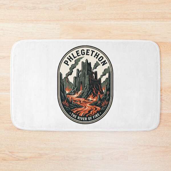 Item preview, Phlegethon River of Fire Vintage Gothic Fortress designed and sold by k3rstman1.