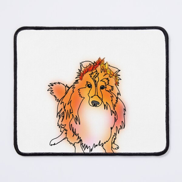 Item preview, Josh the Sheltie in a leaf crown – animalzinhats designed and sold by Ashley’sAnimalz.