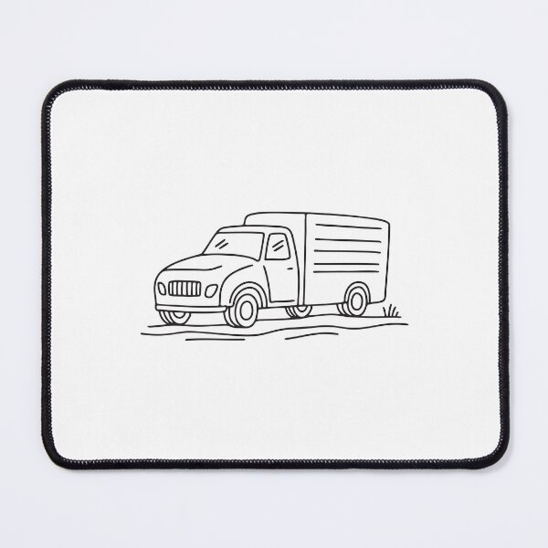 Item preview, Truck Beside Dry Dirt Road designed and sold by rasagamastore.