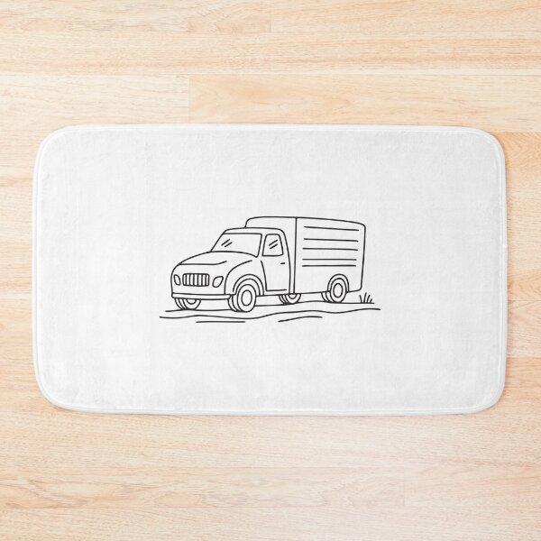 Item preview, Truck Beside Dry Dirt Road designed and sold by rasagamastore.
