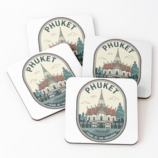 Item preview, Vintage Phuket Thailand Travel Badge designed and sold by k3rstman1.