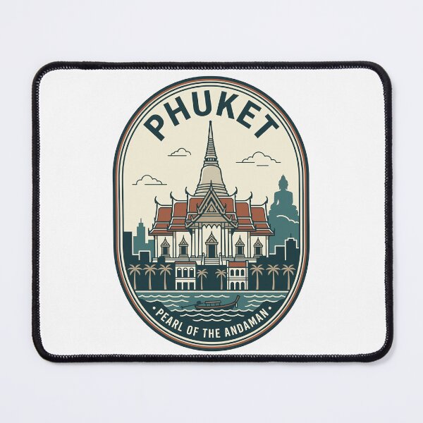 Item preview, Vintage Phuket Thailand Travel Badge designed and sold by k3rstman1.