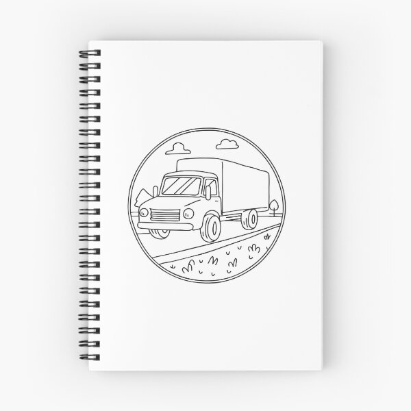 Item preview, Truck Parked Near Dusty Roadway designed and sold by rasagamastore.