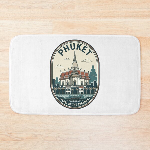 Item preview, Vintage Phuket Thailand Travel Badge designed and sold by k3rstman1.