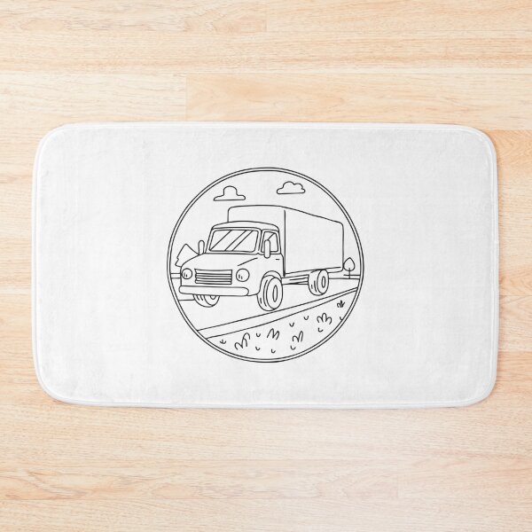 Item preview, Truck Parked Near Dusty Roadway designed and sold by rasagamastore.