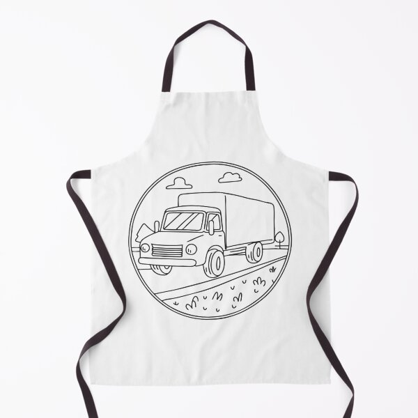 Item preview, Truck Parked Near Dusty Roadway designed and sold by rasagamastore.