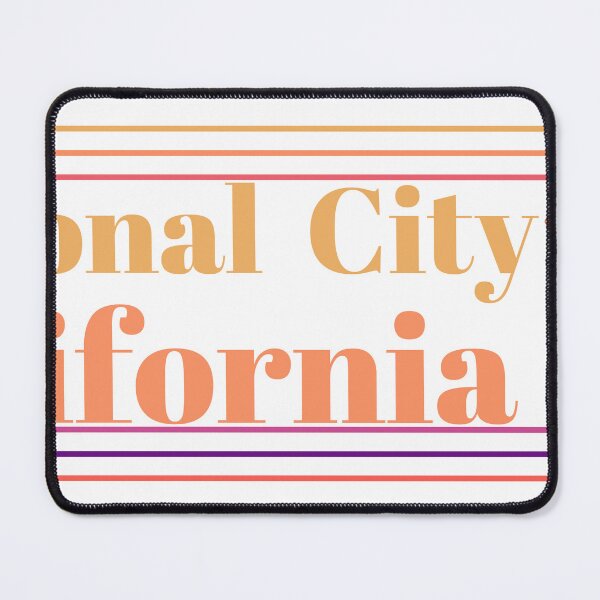 Item preview, National City California City Marked On Map designed and sold by TheIconSmith.