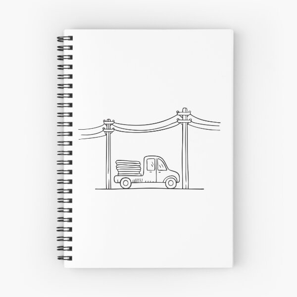 Item preview, Truck Parked Under Power Line designed and sold by rasagamastore.