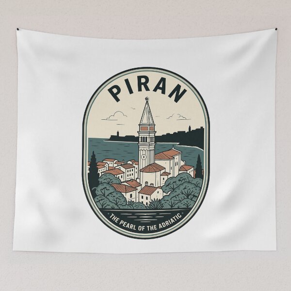Item preview, Vintage Piran Slovenia Pearl of the Adriatic designed and sold by k3rstman1.