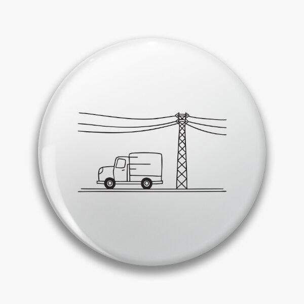 Item preview, Truck Positioned Under Utility Lines designed and sold by rasagamastore.