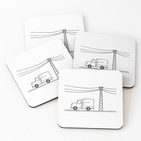 Item preview, Truck Positioned Under Utility Lines designed and sold by rasagamastore.