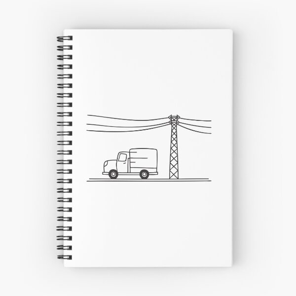 Item preview, Truck Positioned Under Utility Lines designed and sold by rasagamastore.