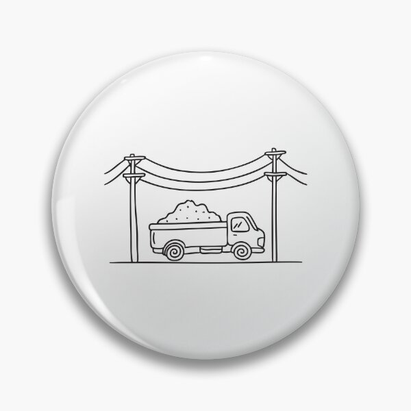 Item preview, Truck Stopped Below Electrical Lines designed and sold by rasagamastore.