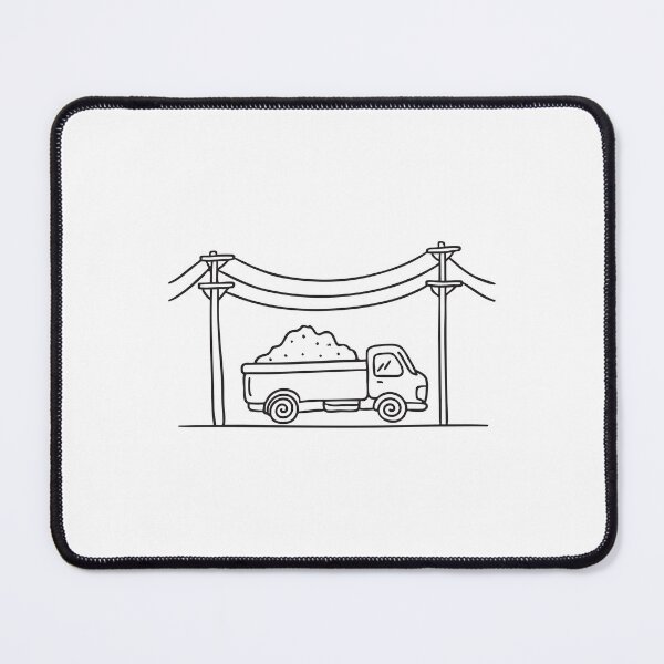 Item preview, Truck Stopped Below Electrical Lines designed and sold by rasagamastore.