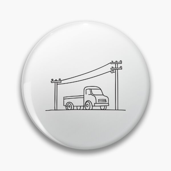 Item preview, Truck Resting Under Utility Power Line designed and sold by rasagamastore.