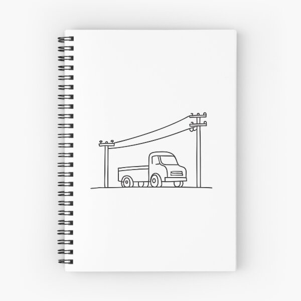 Item preview, Truck Resting Under Utility Power Line designed and sold by rasagamastore.