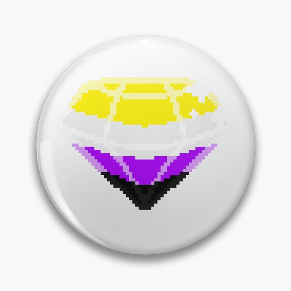Item preview, Pixel Nonbinary Diamond designed and sold by PastelRainToast.