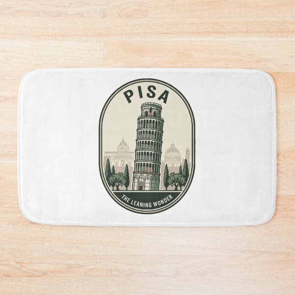 Item preview, Vintage Pisa Italy Leaning Tower Travel Badge designed and sold by k3rstman1.