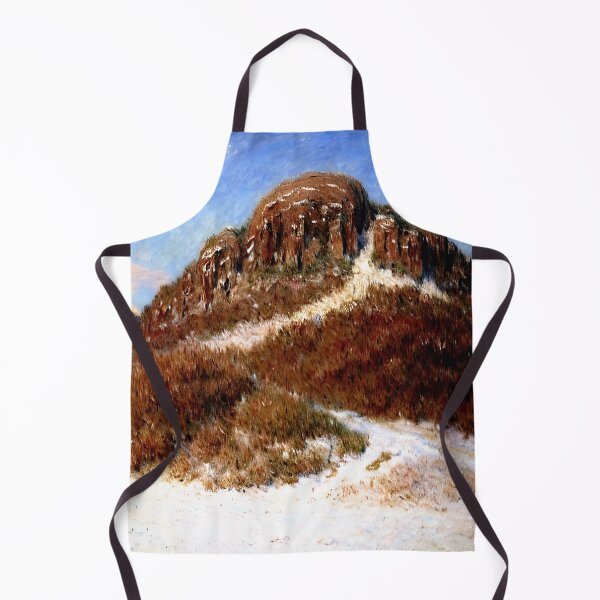 Item preview, Mount Kolsaas: Impression of Snow-Covered Peaks, Nordic Winter Light Norwegian Landscape  designed and sold by artdesignsnow.