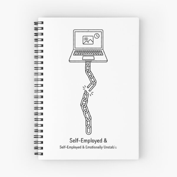 Item preview, Freelance Freedom Broken Chain Laptop Art designed and sold by DREZKO.