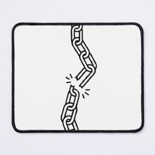 Item preview, Freelance Freedom Broken Chain Laptop Art designed and sold by DREZKO.